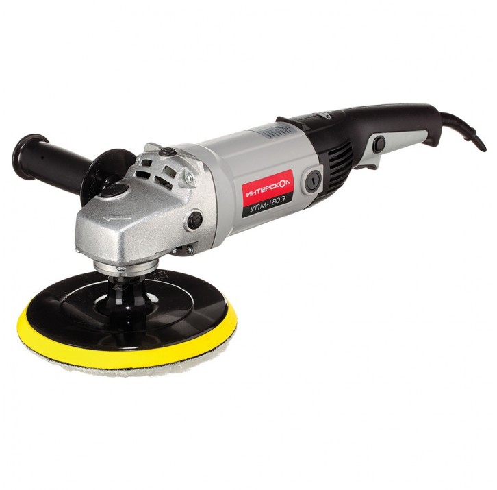 Полировальная машина Интерскол УПМ-180/1300 Э Полировальная машина Интерскол УПМ-180/1300 Э