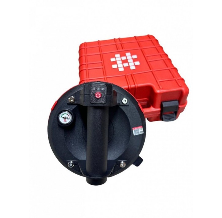 Присоска аккумуляторная SHIJING (12В,200мм,190 кг, ЗУ - Type C)