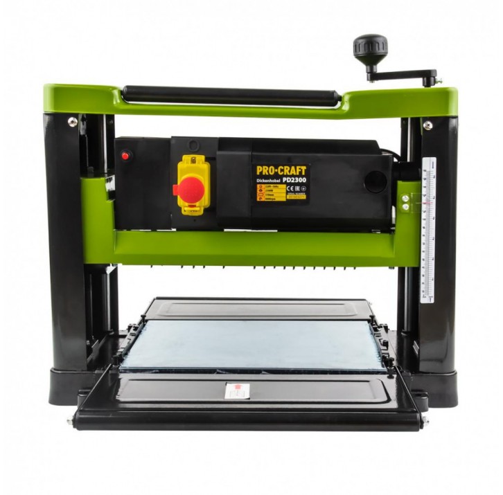 Рейсмусовый станок PD2300 Procraft (2300Вт, стол 330*290мм, высота 6-160мм, 8000об/мин) Рейсмусовый станок PD2300 Procraft (2300Вт, стол 330*290мм, высота 6-160мм, 8000об/мин)