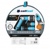 Шланг CELLFAST HOBBY ATS 1/2'' 20 м + комплект