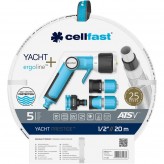 Шланг CELLFAST YACHT PRESTIGE 1/2" 20 м + комплект