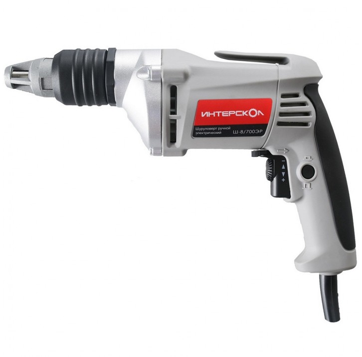 Шуруповерт Интерскол Ш-8/700 ЭР Шуруповерт Интерскол Ш-8/700 ЭР