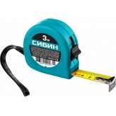 СИБИН 3м х 16мм, Рулетка (34020-03-16)