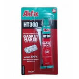 Силикон термостойкий AKFIX HT300 красный 50гр (Блистер), (24шт)