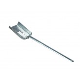 Совок зольный, оцинкованная сталь