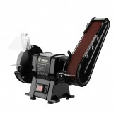 Станок заточной DEKO DKGM250-150 (250Вт, диск:150*20*12,7мм, лента: 686*50мм, 2950об/м)