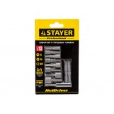 STAYER 13 шт, Набор бит и торцевых головок (2611-H13)