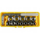 STAYER 13 шт, Набор торцовых головок с воротком (2-26089-H13..