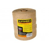 STAYER 500 м, бумажный, коричневый, упаковочный шпагат (5013..