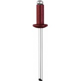 STAYER Color-FIX 3.2 х 8 мм, темно-красный, алюминиевые закл..