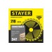 STAYER CONSTRUCT 210 x 30/20мм 24Т, диск пильный по дереву, технический рез