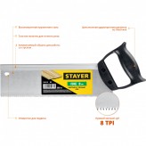 STAYER Fine 300 мм, Ножовка для стусла c обушком (1536-30)