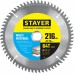 STAYER MULTI MATERIAL 216х32/30мм 64Т, диск пильный по алюминию, супер чистый рез