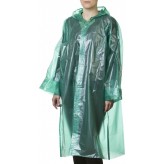 STAYER S-XL, зеленый, полиэтилен, 50 микрон, плащ-дождевик (..