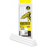 STAYER White белые 11х200 мм, 6 шт, Клеевые стержни (2-06821..