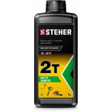 STEHER 2T-M, 1 л, минеральное масло для 2-тактных двигателей..