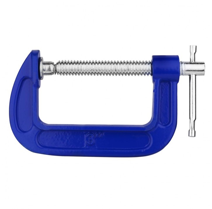 Струбцина G-образная DEKO 75 мм GCL75-2 2шт. 065-0629 Струбцина G-образная DEKO 75 мм GCL75-2 2шт. 065-0629