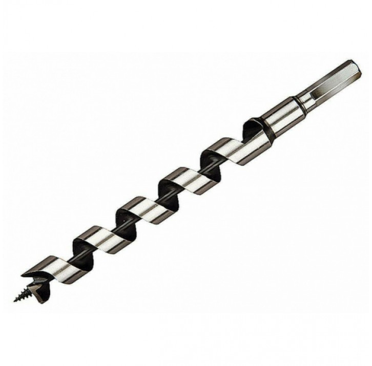 Сверло по дереву спиральное 18х460 мм Сверло по дереву спиральное 18х460 мм