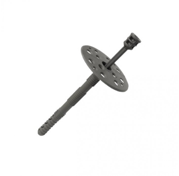 Термодюбель для изоляции 10* 100 Daxmer IZO c пластиковым гвоздем фас. (6х80шт) Термодюбель для изоляции 10* 100 Daxmer IZO c пластиковым гвоздем фас. (6х80шт)