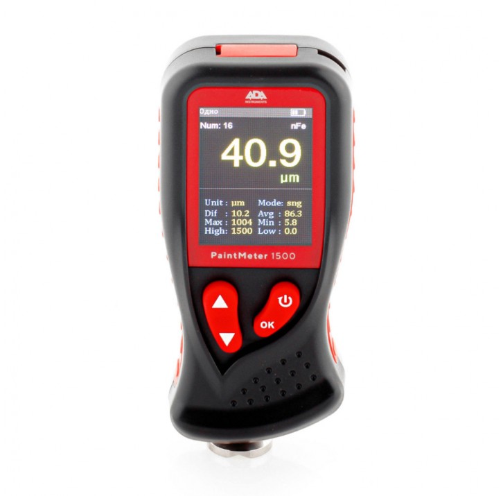 Толщиномер ADA PaintMeter 1500 ЛКП Толщиномер ADA PaintMeter 1500 ЛКП
