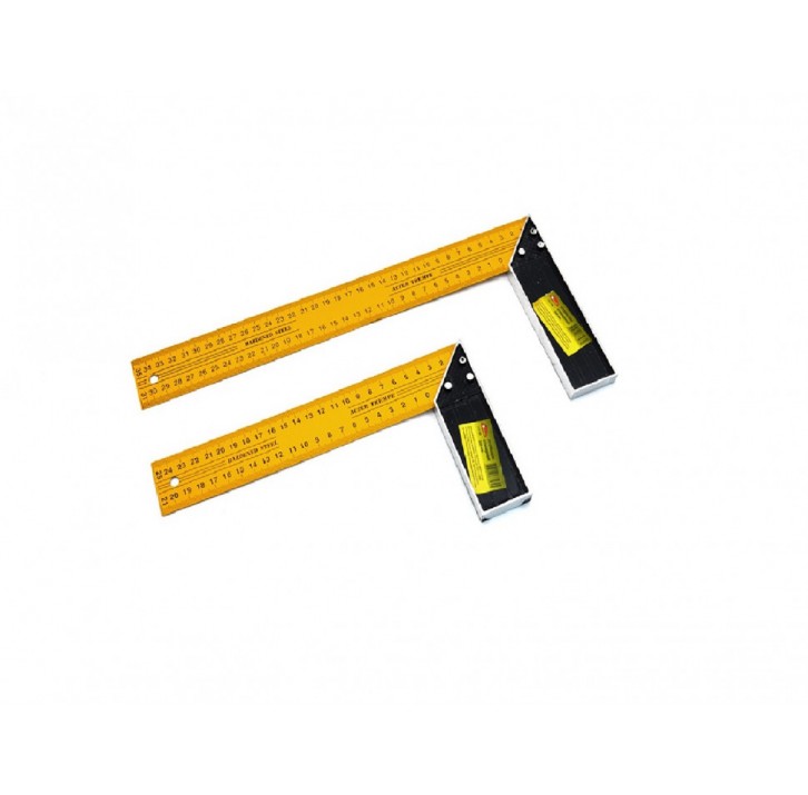 Угольник столярный, металлический 350 мм РемоКолор Угольник столярный, металлический 350 мм РемоКолор