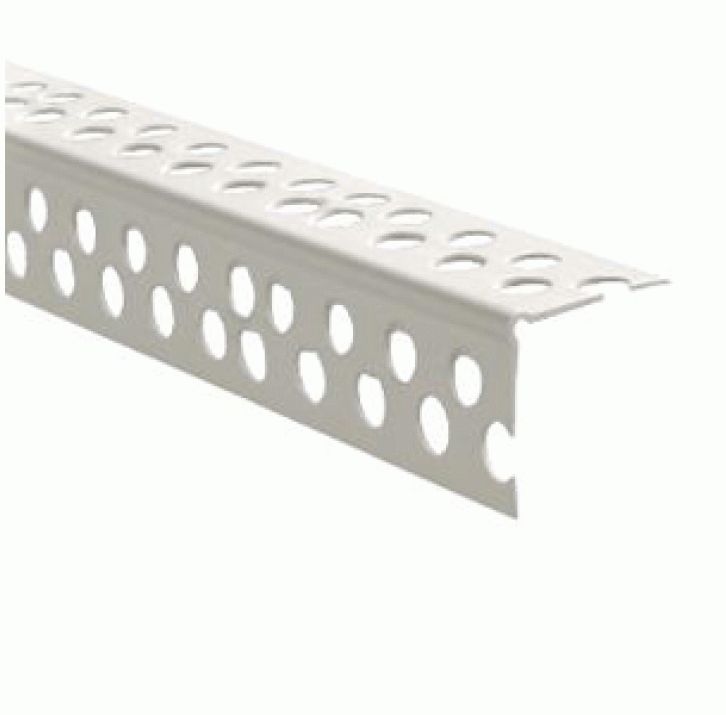 Уголок пластиковый перфориров. ПВХ 25х25 L=3м 50шт. Уголок пластиковый перфориров. ПВХ 25х25 L=3м 50шт.