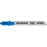 URAGAN T118B, T-хвост., по металлу, HSS, шаг 2мм, 50мм, 2шт...
