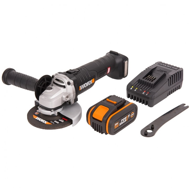 УШМ WORX WX812 20V УШМ WORX WX812 20V