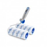 Валик Mikroakryl 8*48*250мм, ворс 12мм с ручкой  HARDY