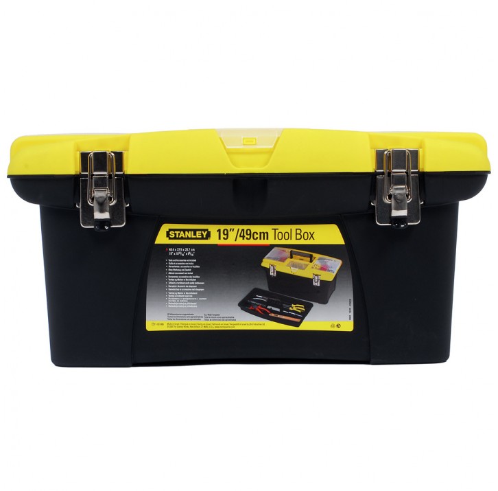 Ящик для инструмента STANLEY JUMBO 19" с металлическими замками 1-92-906 Ящик для инструмента STANLEY JUMBO 19" с металлическими замками 1-92-906