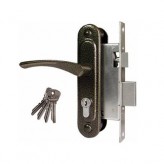 Замок врезной ЗВ.7-55 (бронза) 10шт. ОМЕГА