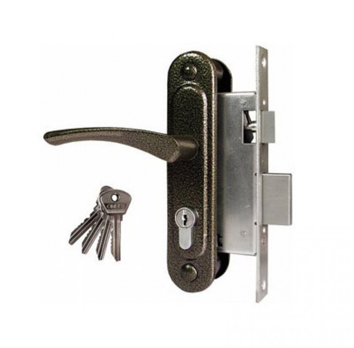 Замок врезной ЗВ.7-55 (бронза) 10шт. ОМЕГА Замок врезной ЗВ.7-55 (бронза) 10шт. ОМЕГА