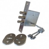 Замок врезной ЗВ 8-6.1  20шт. ЗЕНИТ 87,5*140*25