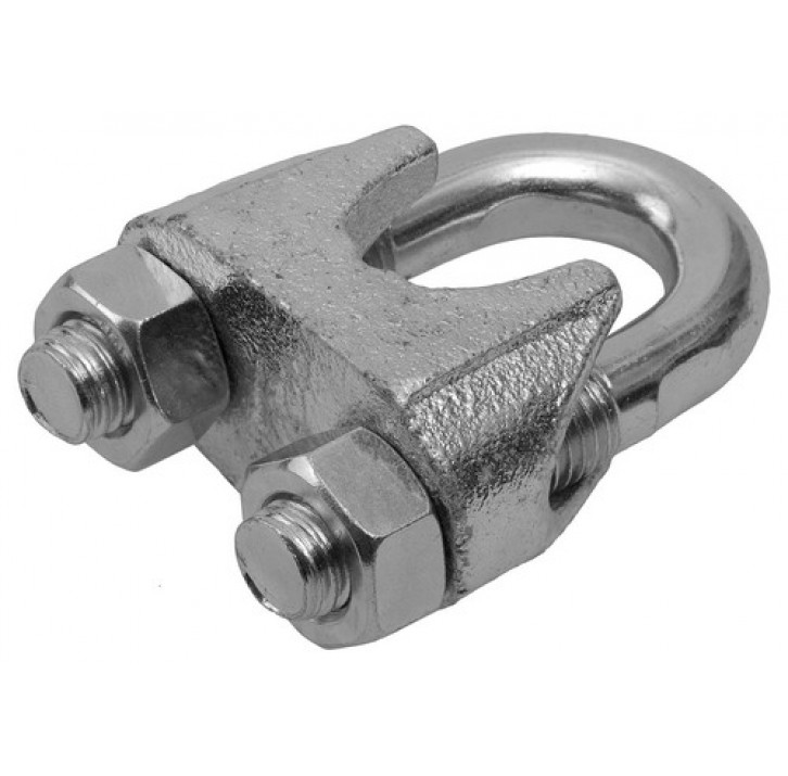 ЗУБР 10 мм, 25 шт., зажим троса DIN 741 4-304415-10 Профессионал ЗУБР 10 мм, 25 шт., зажим троса DIN 741 4-304415-10 Профессионал