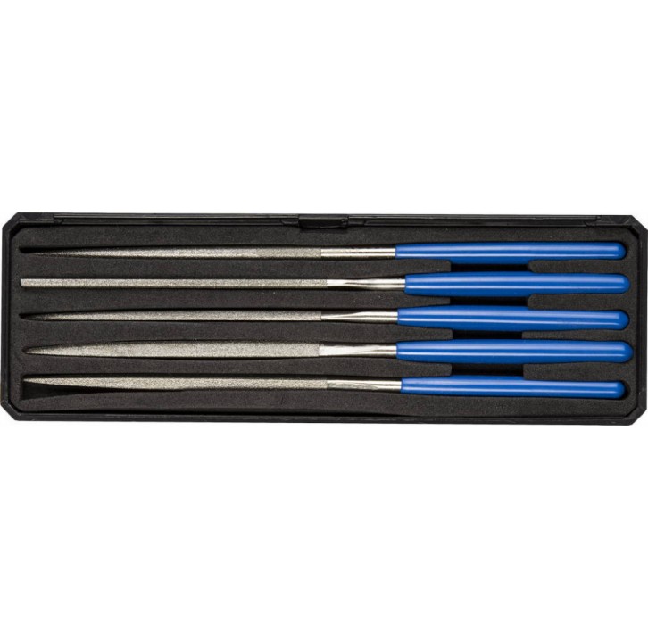 ЗУБР 140х75мм, 5 предметов P 140, Набор алмазных надфелей в пластиковом боксе, ЭКСПЕРТ (33388-140-H5 ЗУБР 140х75мм, 5 предметов P 140, Набор алмазных надфелей в пластиковом боксе, ЭКСПЕРТ (33388-140-H5