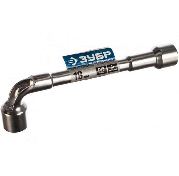 ЗУБР 19 мм, Торцовый Г-образный ключ (27187-19) ЗУБР 19 мм, Торцовый Г-образный ключ (27187-19)