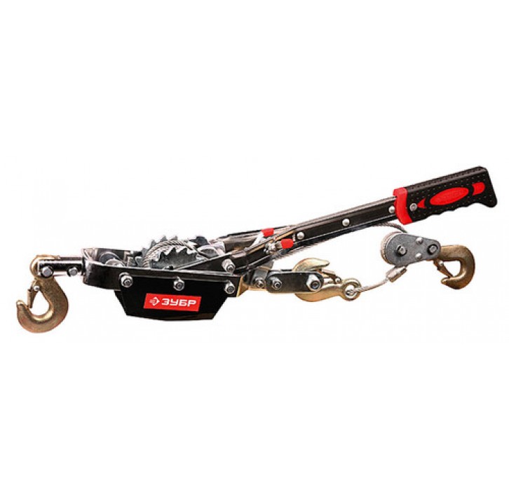 ЗУБР 2 т, 3 м, лебедка ручная рычажная 43105-2 Профессионал ЗУБР 2 т, 3 м, лебедка ручная рычажная 43105-2 Профессионал