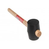 ЗУБР 230 г, Чёрная резиновая киянка (2050-40)