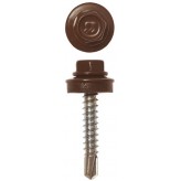 ЗУБР 29 х 4.8 мм, 2500 шт., RAL 8017 шоколадно-коричневый, С..