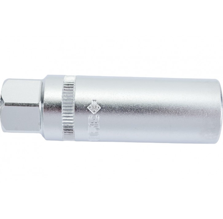ЗУБР 3/8″, 14 мм, Свечная торцовая головка с резиновой вставкой (27729-14) ЗУБР 3/8″, 14 мм, Свечная торцовая головка с резиновой вставкой (27729-14)