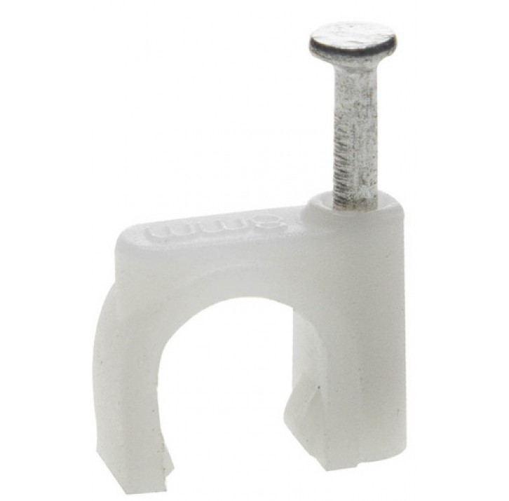 ЗУБР 3 мм, полиэтилен, 50 шт., скоба-держатель для круглого кабеля 45111-03 ЗУБР 3 мм, полиэтилен, 50 шт., скоба-держатель для круглого кабеля 45111-03