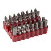 ЗУБР 33 шт, Набор бит с магнитным адаптером (26045-H33)