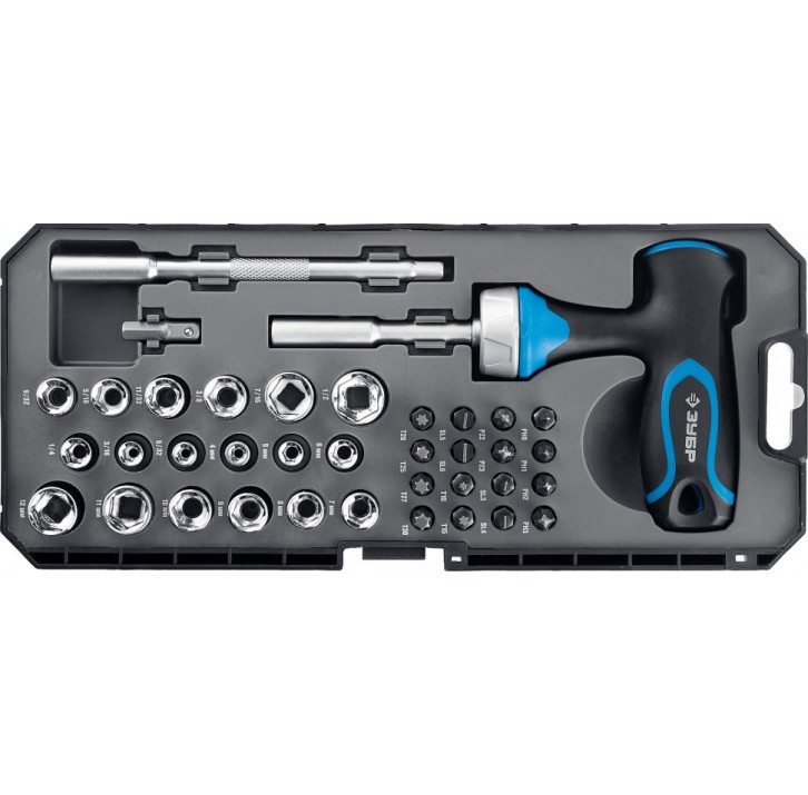 ЗУБР 38 предм., Реверсивная отвертка с насадками, Профессионал (25351-H38) ЗУБР 38 предм., Реверсивная отвертка с насадками, Профессионал (25351-H38)