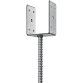 ЗУБР 91х120х60 мм, основание столба U-образное 310286-090 ЗУБР 91х120х60 мм, основание столба U-образное 310286-090