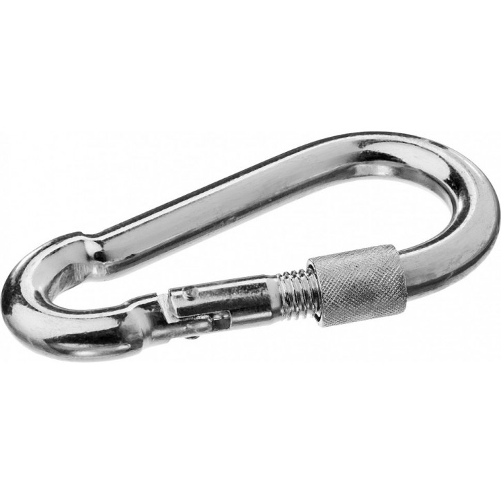 ЗУБР DIN 5299D 12 мм, карабин с предохранительной гайкой, 8 шт (4-304555-12) ЗУБР DIN 5299D 12 мм, карабин с предохранительной гайкой, 8 шт (4-304555-12)