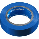 ЗУБР Электрик-10 15 мм х 10 м синяя, Изоляционная лента ПВХ,..