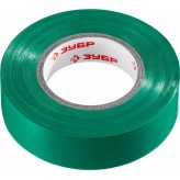 ЗУБР Электрик-20 19 мм х 20 м зеленая, Изоляционная лента ПВ..
