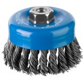 ЗУБР ф 100 мм, проволока 0.8 мм, щетка чашечная для УШМ 35277-100_z02