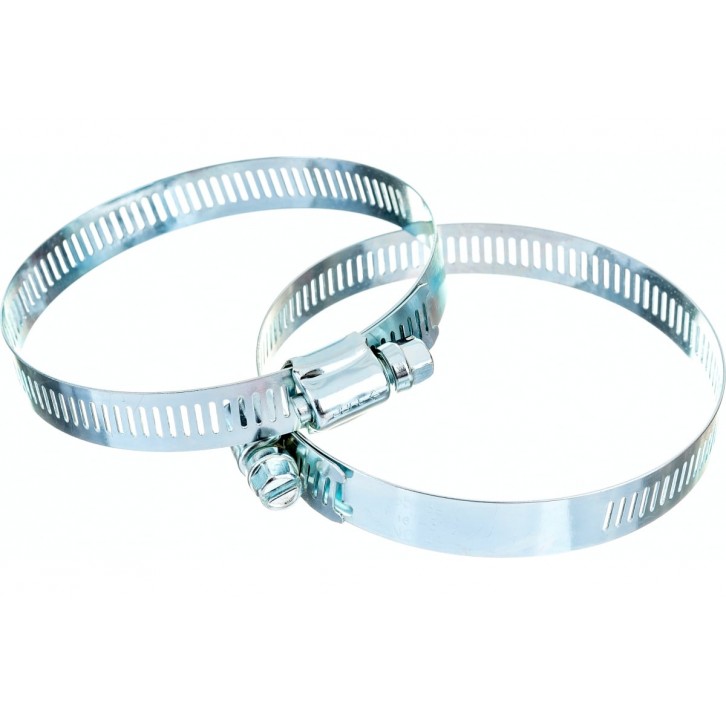 ЗУБР Х-12П 65-89 мм, просечная лента 12.7 мм, хомут стальной, цинк, 2 шт (37805-065-89-2) ЗУБР Х-12П 65-89 мм, просечная лента 12.7 мм, хомут стальной, цинк, 2 шт (37805-065-89-2)