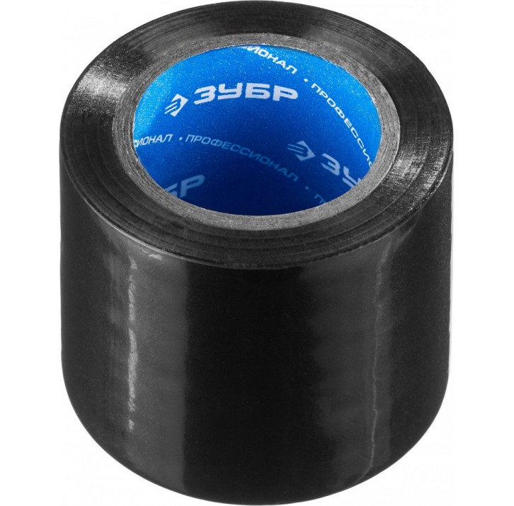 ЗУБР Х-50, 50 мм х 10м, черная изолента ПВХ (1237-2) ЗУБР Х-50, 50 мм х 10м, черная изолента ПВХ (1237-2)
